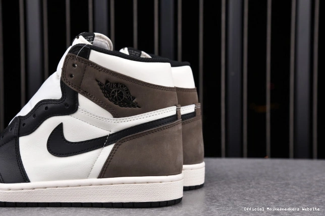 Official Maikesneakers RETRO HIGH AIR JORDAN 1 DARK 555088-105 MOCHA 0802